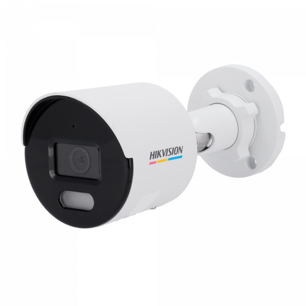 Hikvision - Cámara Bullet IP gama Value - Resolución 4 Megapixel (2560x1440) - Lente 2.8 mm | ColorVu Lite - Luz blanca 30 m | PoE IEEE802.3af - Detección de movimiento 2.0 | IP67