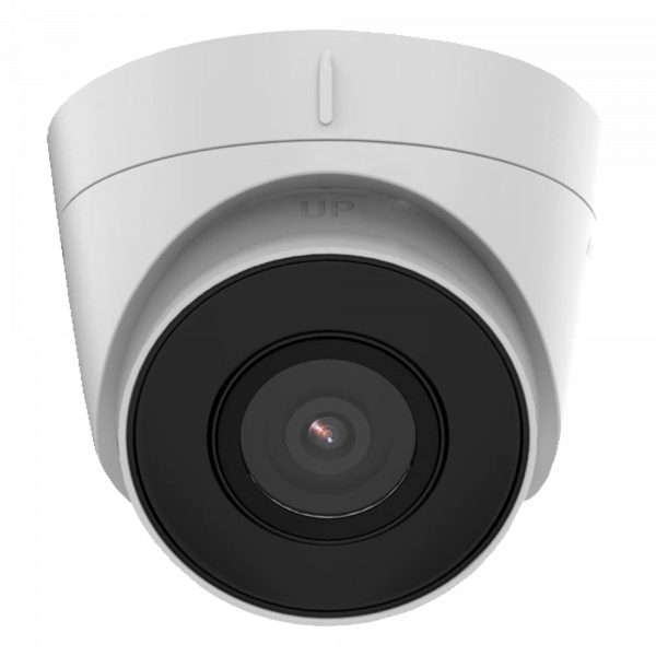 Hikvision - Cámara Turret IP gama Value - Resolución 4 Megapíxel (2560x1440) - Lente 2.8 mm | Micrófono integrado | MicroSD - EXIR IR alcance 30 m | PoE (IEEE802.3af) - Detección de movimiento 2.0 | IP67