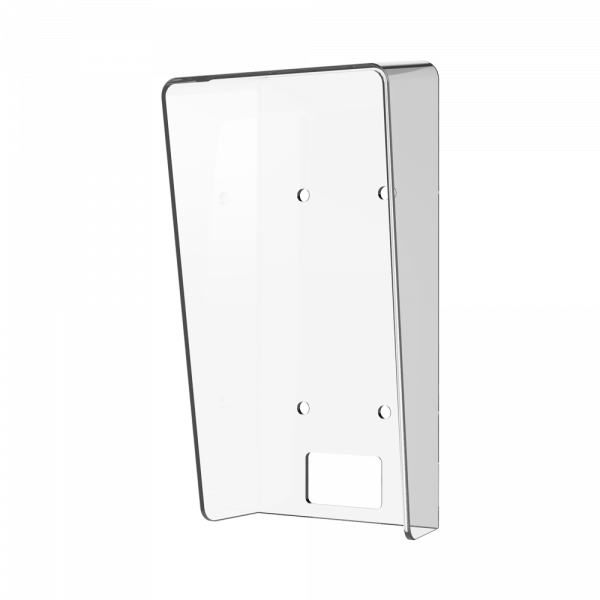 Soporte de superficie - Específico para videoporteros - Compatible con placas Hikvision - Orificios de conexión - 150 (Al) x 80 (An) x 49 (Fo) mm - Fabricado en metacrilato