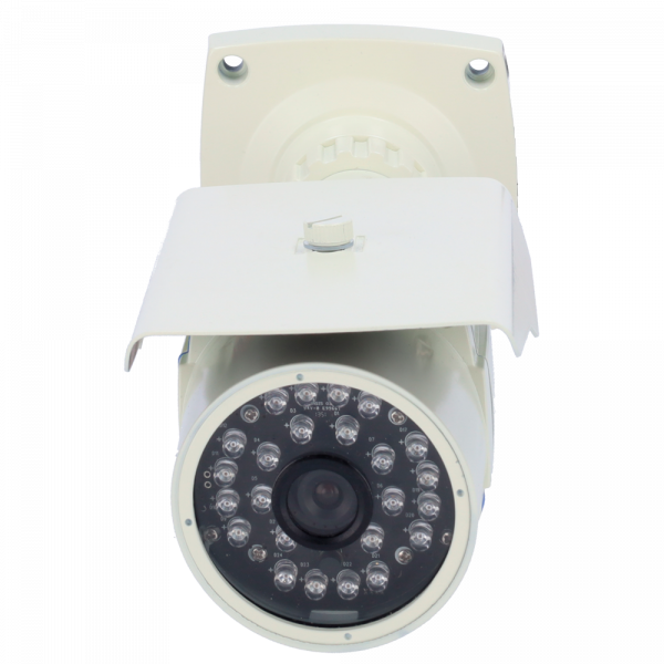 Cámara IP 720p para exterior - 24 LEDs IR Alcance 25 m - Instalación Plug&Play - Ethernet y Wifi - Grabación en tarjeta SD - Acceso mediante cuenta en la nube - Imagen 2