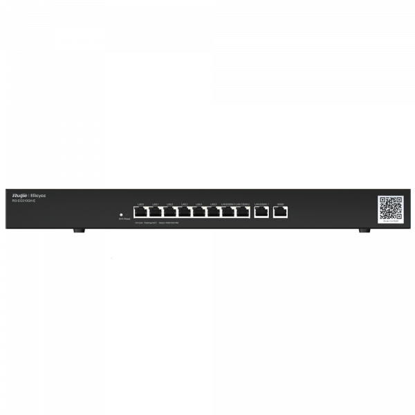 Reyee Router Controlador Cloud - 9 Puertos  LAN + 1 Puerto WAN - 10 Puertos RJ45 10/100 /1000 Mbps - Admite hasta 4 WAN para failover o balanceo - Hasta 1500 Mbps de ancho de banda - Servidor VPN IPSec, L2TP, PPTP, OpenVPN - Imagen 2