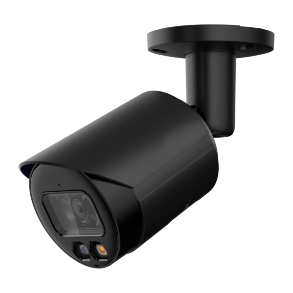 Cámara Bullet IP 4 Megapixel BLACK - 1/3” Progressive Scan CMOS - Compresión H.265+/H.265/H.264+/H.264 - Lente 2.8 mm / LEDs Alcance 30 m - WDR | Micrófono integrado - Funciones Inteligentes - Imagen 2