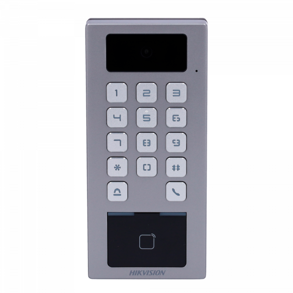 Control de acceso con cámara - Tarjeta MF/MF DESFire, QR y PIN - 10.000 usuarios | 300.000 registros - TCP/IP, WiFi, RS485 y Wiegand | IP65 y IK09 - Controladora integrada (sensor, pulsador y relé) - iVMS-4200 | Hik-Connect - Imagen 2