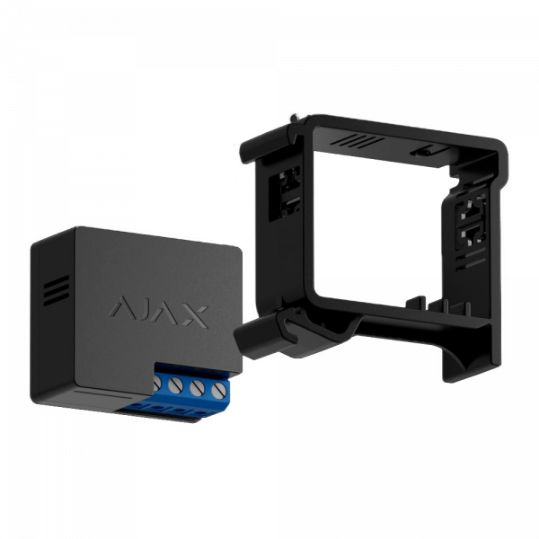 Soporte para carriles DIN - Compatible con AJ-RELAY - Compatible con AJ-WALLSWITCH - Color negro - Imagen 4