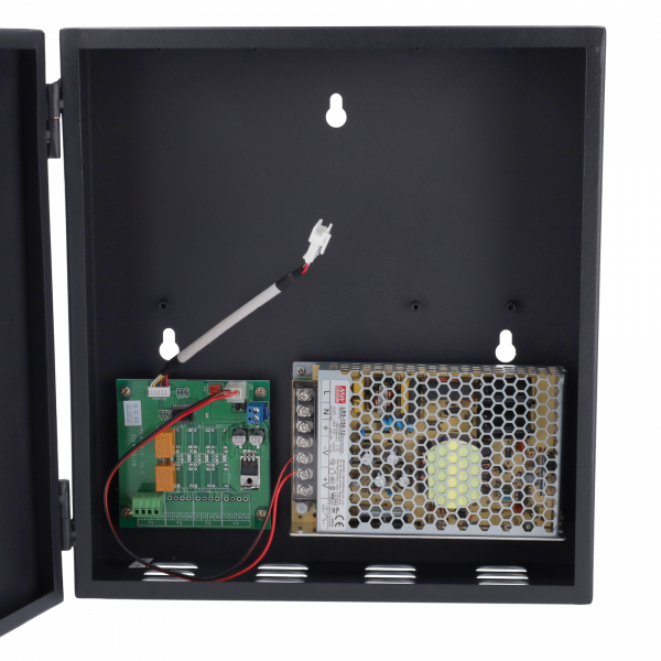 Controladora de acceso RFID - Lector de tarjetas MF - Acceso por tarjeta - Salida de relé para 1 puerta - Incluye alimentador - Gestión con software Hotel Lock System - Imagen 4