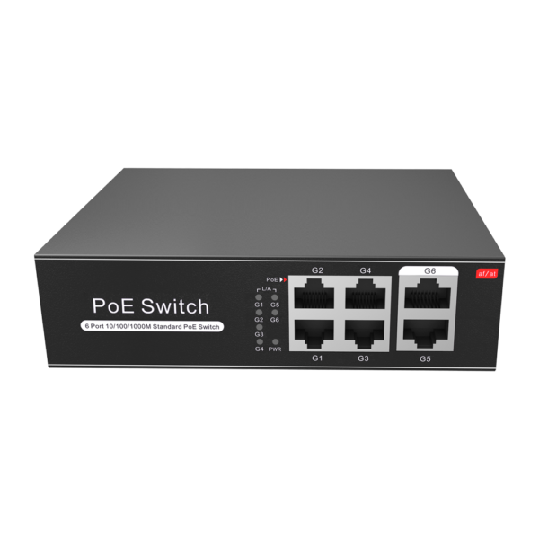 Switch PoE SW0604POE-G-65-E