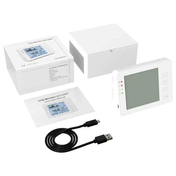 Medidor CO2 Humedad | MT-CO2-1200P - Imagen 2