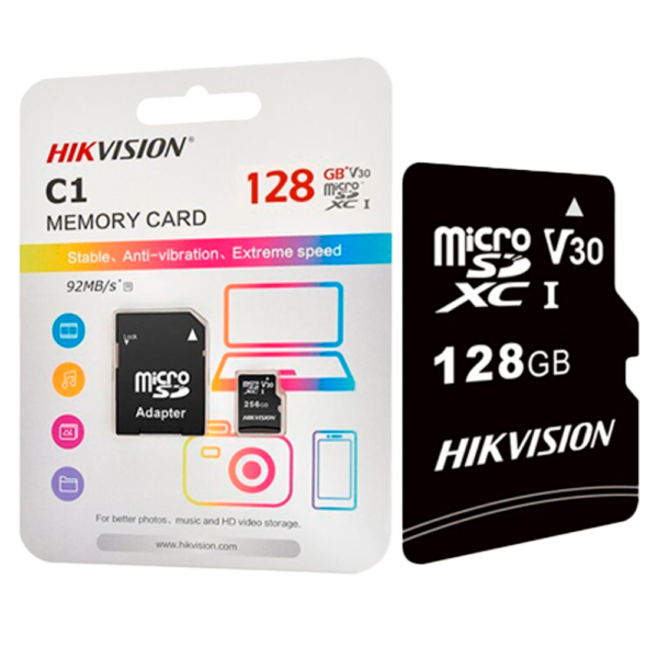 Tarjeta Micro SD Hikvision | HS-TF-C1STD-128G - Imagen 2