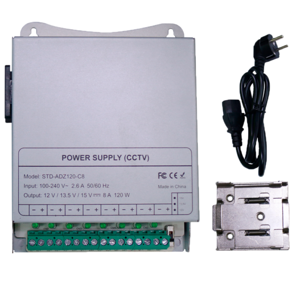 Alimentación : DC12V10A-8-DIN - Imagen 2