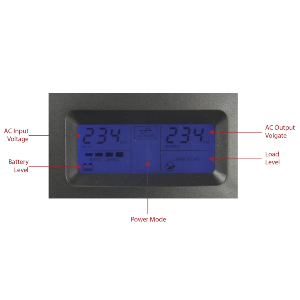 SAI Monofásico Online Interactivo | UPS1000VA-4 - Imagen 3