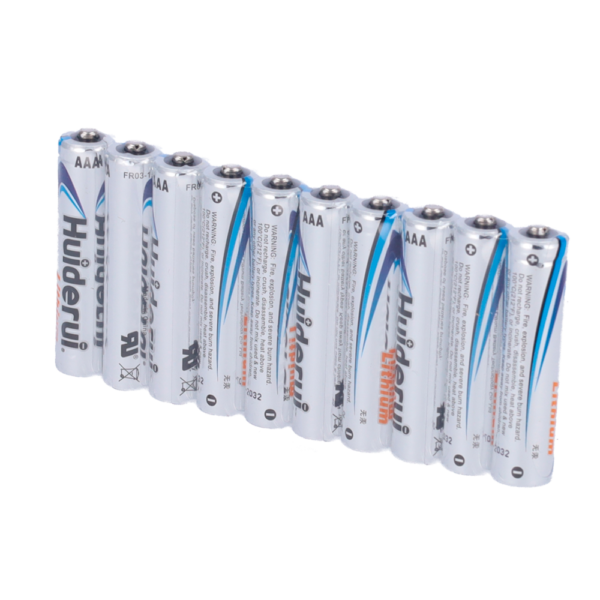Pack Pila AAA Huiderui | 10XBATT-AAA-FR03 - Imagen 2