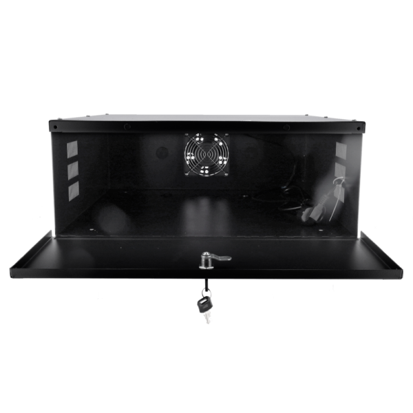 Caja Metálica Cerrada para Videograbadores | LOCKBOX-4U - Imagen 2