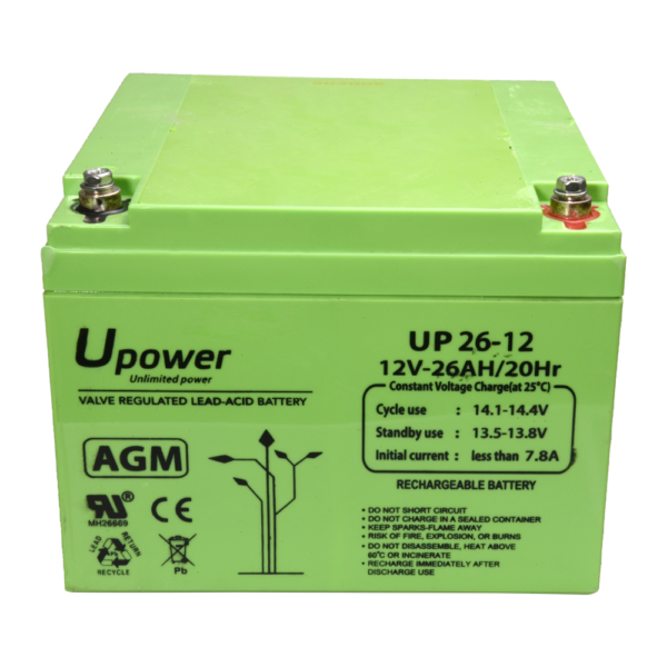 Batería Recargable Plomo l AGM BATT-1226-U - Imagen 3