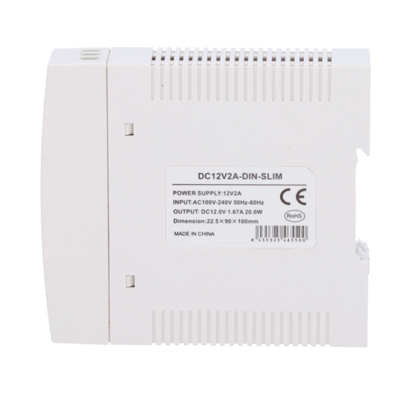Alimentación : DC12V2A-DIN-SLIM - Imagen 3