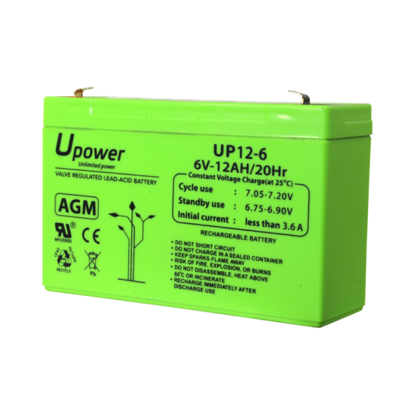 Batería recargable Upower | BATT-6012-U - Imagen 3