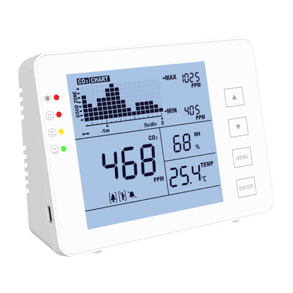 Medidor CO2 Humedad | MT-CO2-1200P - Imagen 4