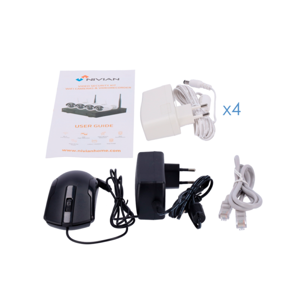 Kit CCTV WiFi Nivian | NV-KIT830W-4CAM-1TB - Imagen 6