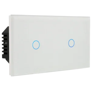 [A-LST157-KIT-1L-1L-W] Kit con panel doble e interruptor