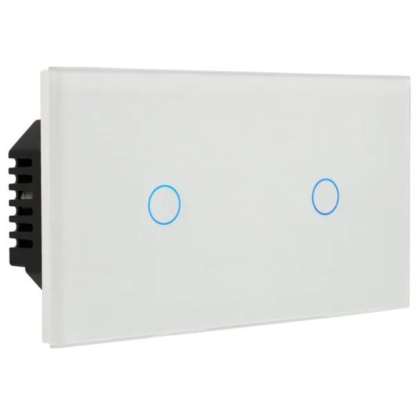 [A-LST157-KIT-1L-1L-W] Kit con panel doble e interruptor