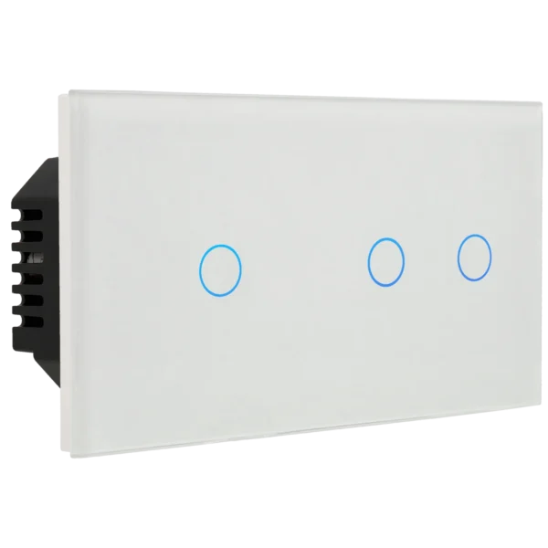 [A-LST157-KIT-1L-2L-W] Kit con panel doble e interruptor