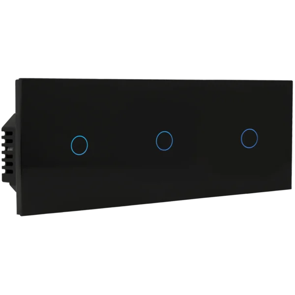 [A-LST228-KIT-1L-1L-1L-B] Kit con panel triple e interruptor