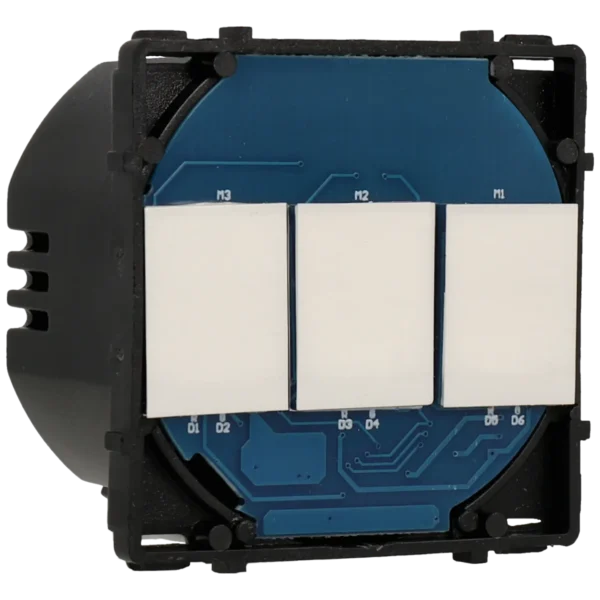 [A-NS86-3L1W] Interruptor con 3 botones
