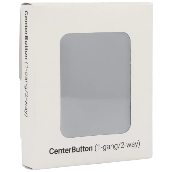 [CENTERBUTTON-1G2W-FOG] Panel de interruptor central conmutable
