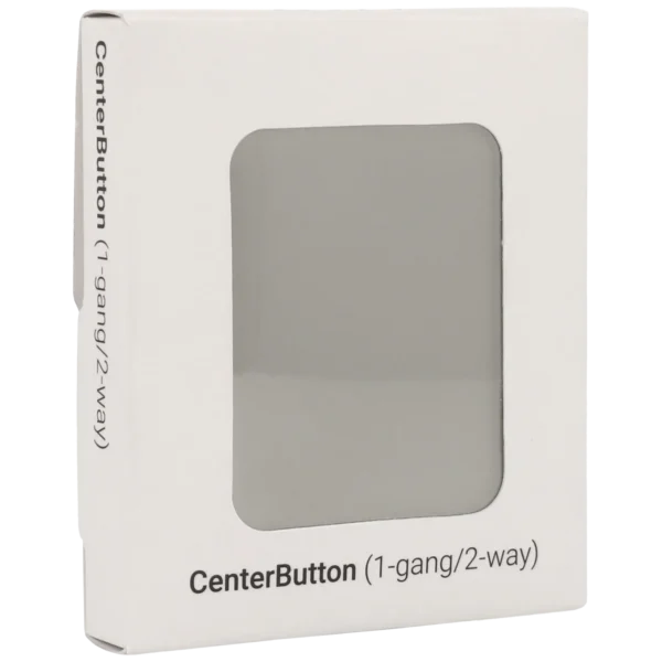 [CENTERBUTTON-1G2W-OLI] Panel de interruptor central conmutable