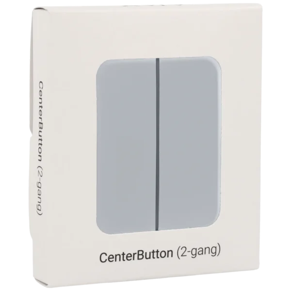 [CENTERBUTTON-2G-FOG] Panel de interruptor central doble