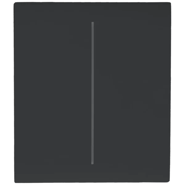 [CENTERBUTTON-2G-GRA] Panel de interruptor central doble
