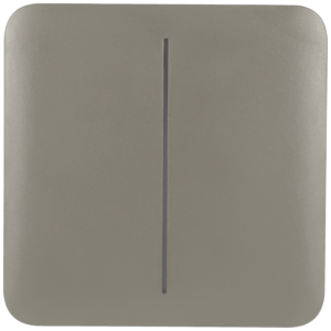 [SOLOBUTTON-2G-OLI] Panel de interruptor doble