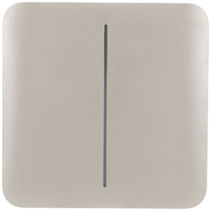 [SOLOBUTTON-2G-OYS] Panel de interruptor doble