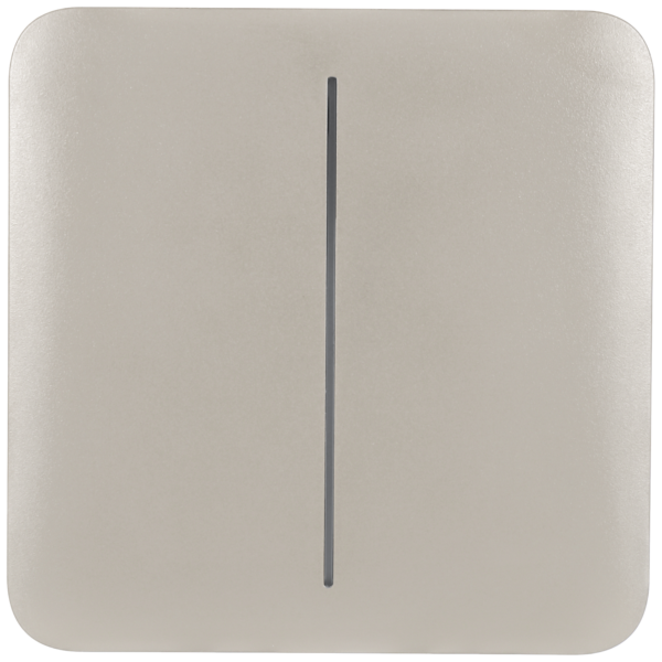 [SOLOBUTTON-2G-OYS] Panel de interruptor doble