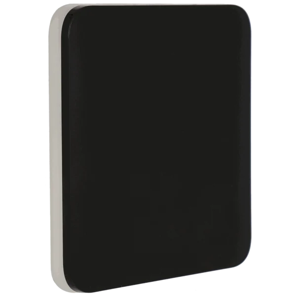[SOLOBUTTON-1G2W-B] Panel de interruptor conmutable