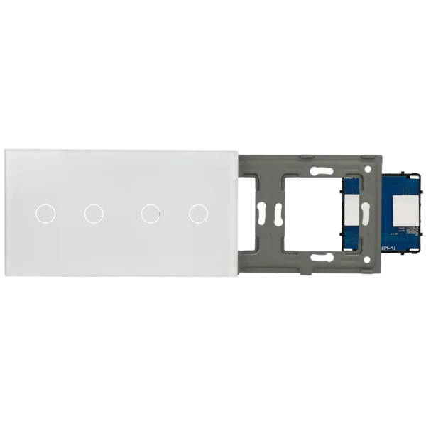 [A-LST157-KIT-2L-2L-W] Kit con panel doble e interruptor