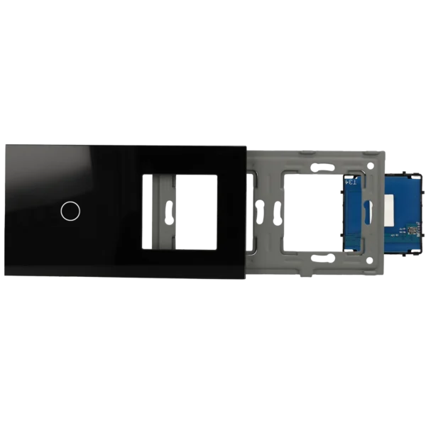 [A-LST157-KIT-1L-1G-B] Kit con panel doble e interruptor