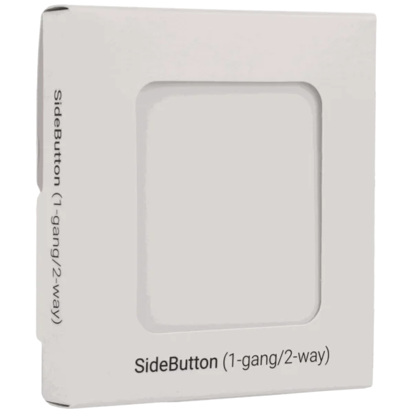 [SIDEBUTTON-1G2W-W] Panel de interruptor lateral conmutable