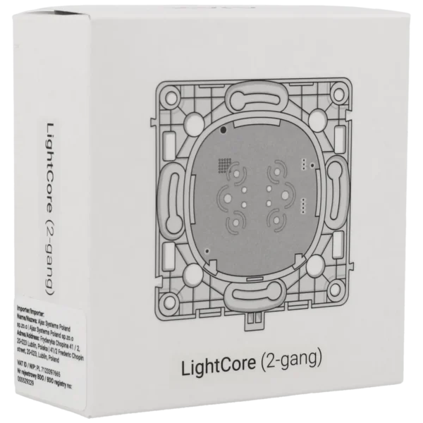 [LIGHTCORE-2G] Interruptor doble