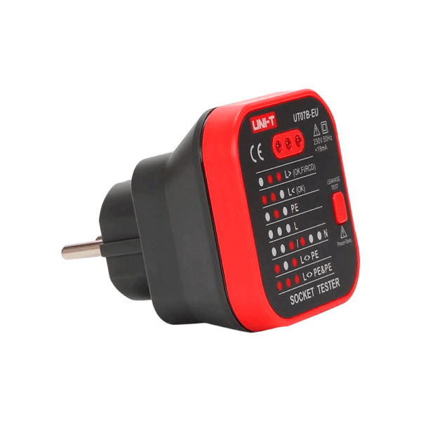 Tester de Tomas Eléctricas EU | MT-SOCKET-UT07B-EU - Imagen 3