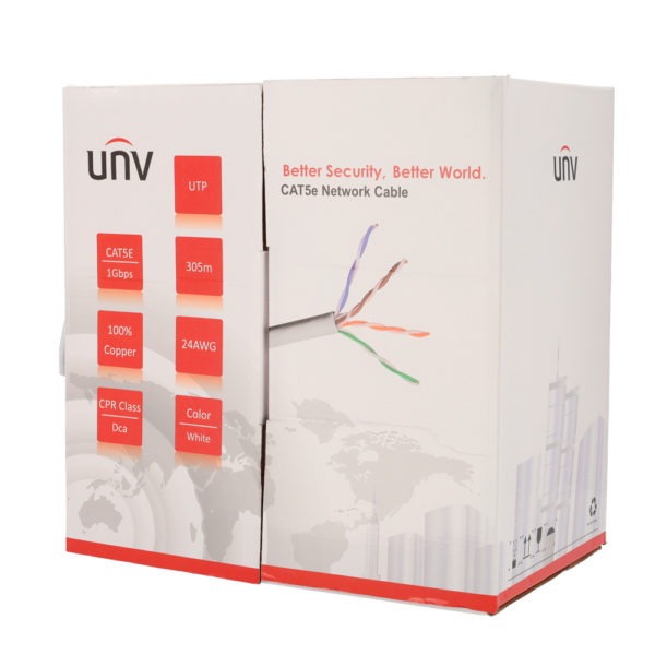 UV-UTP5E-300-BC24AWG-DCA-B-W