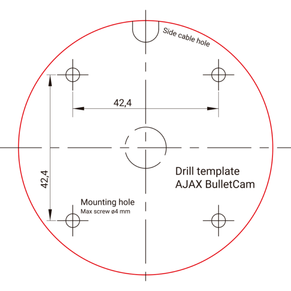 AJ-BULLETCAM-5-0400-W